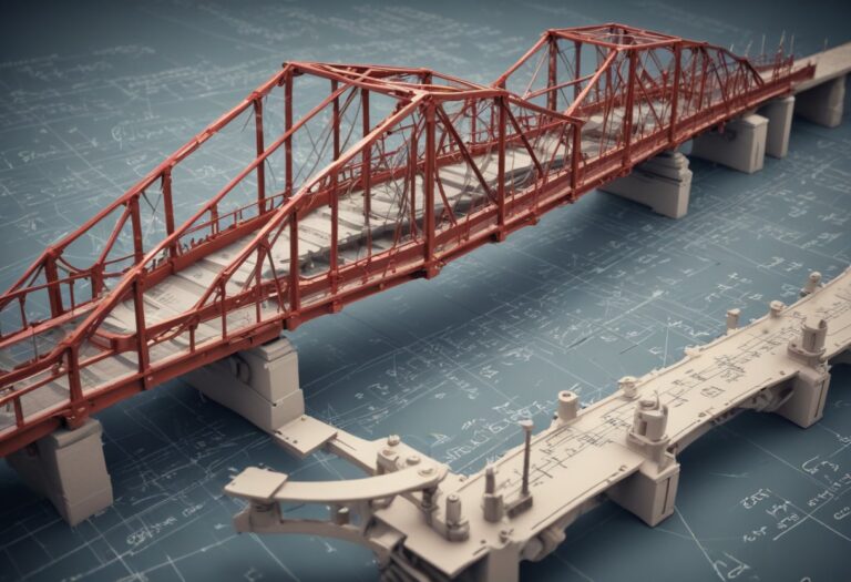 pikaso_texttoimage_A-3D-model-of-a-bridge-or-mechanical-system-with-m (1)